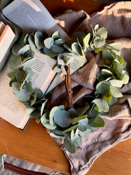 The Birch & Eucalyptus Heart