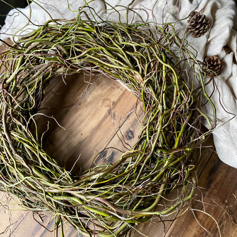 Handmade Fresh Willow Wreath