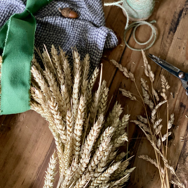 September Harvest Wheat Wreath