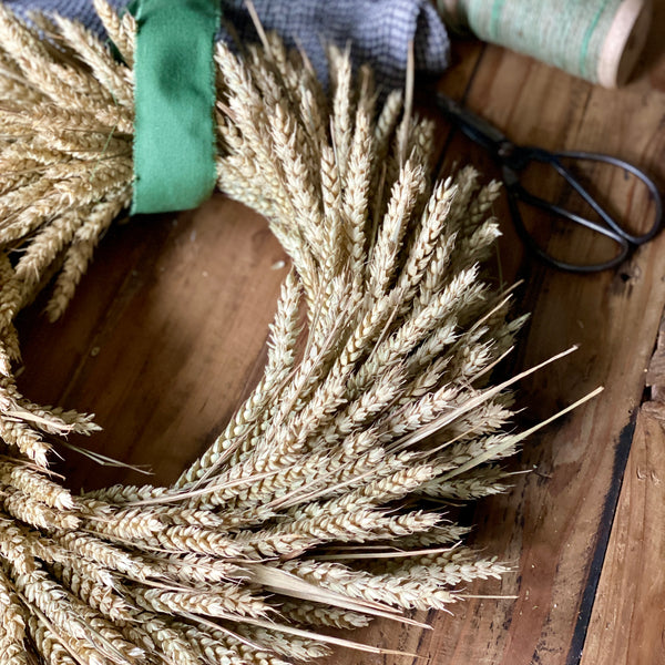 September Harvest Wheat Wreath